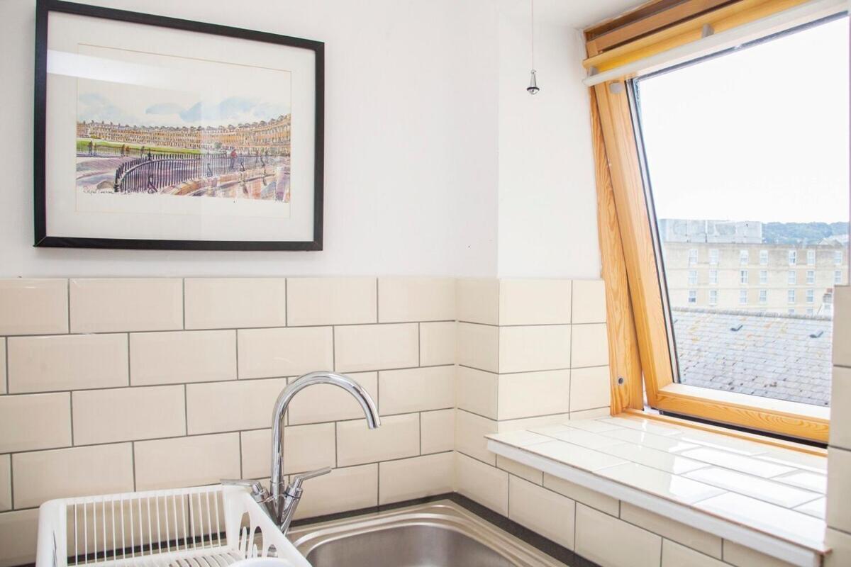 The Roof Terrace Maisonette - City Centre Bath Eksteriør billede