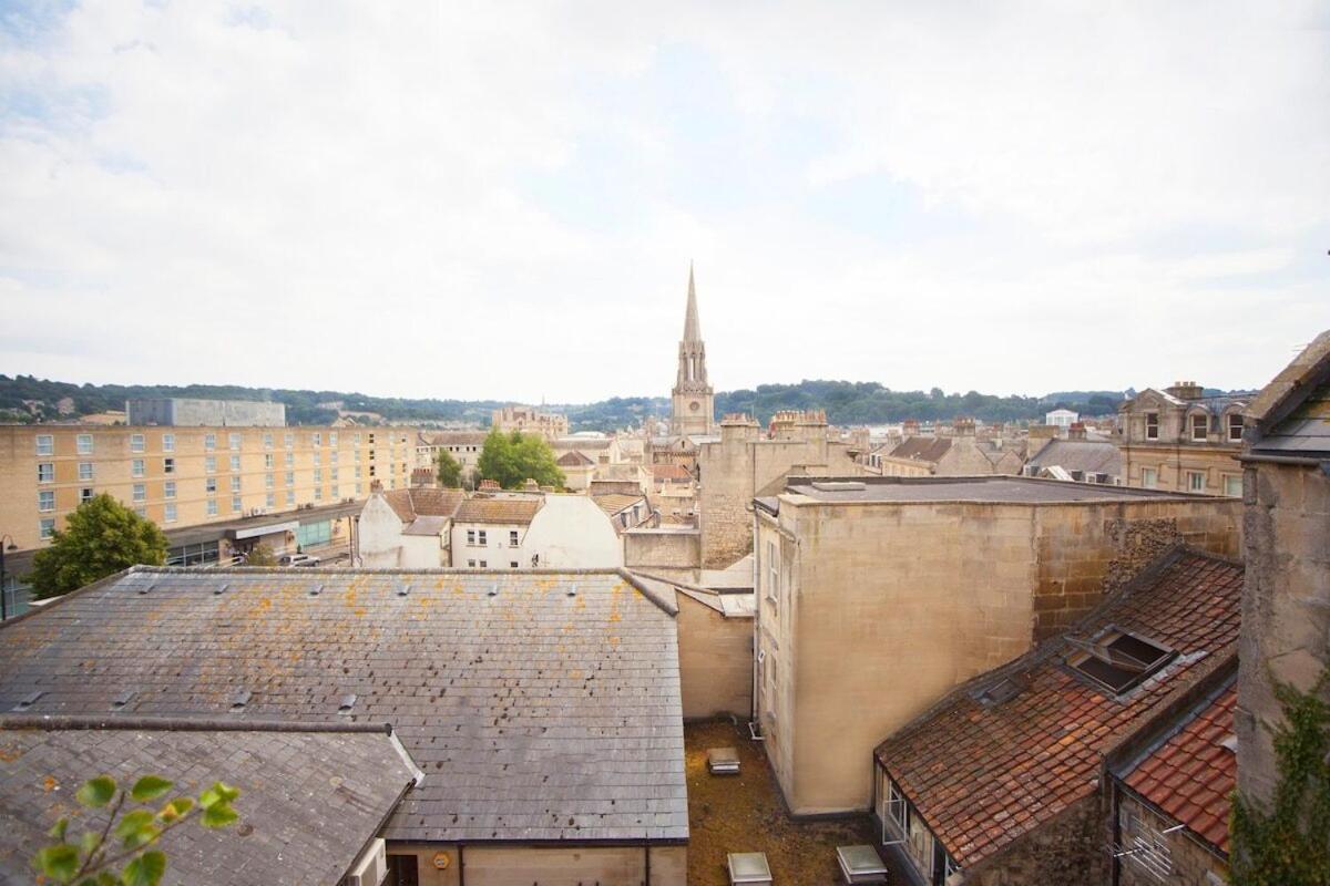 The Roof Terrace Maisonette - City Centre Bath Eksteriør billede