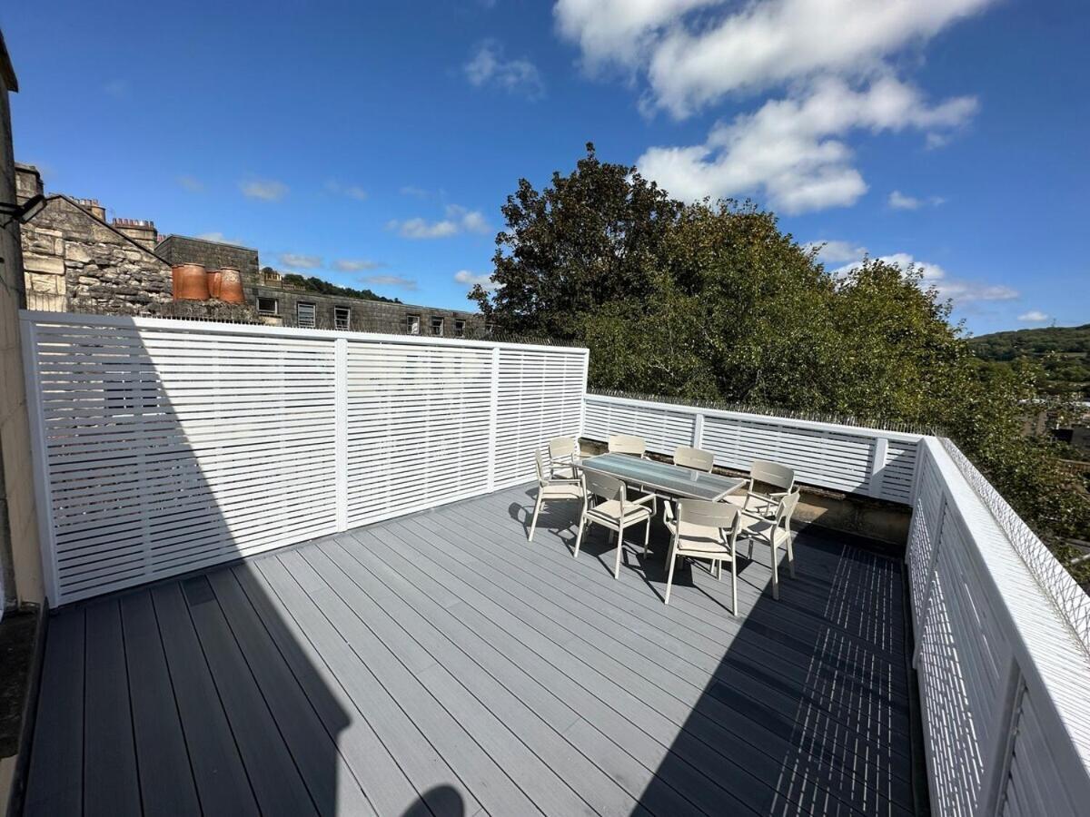 The Roof Terrace Maisonette - City Centre Bath Eksteriør billede